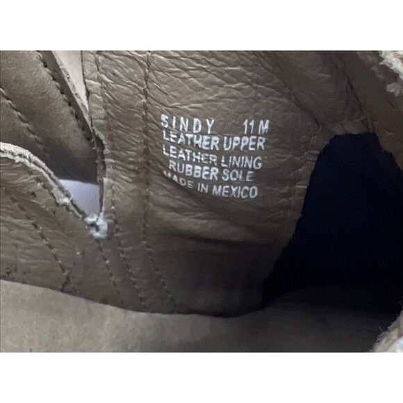 ARTISAN BY ZIGI Womens Brown Sindy Slip On Leather Booties High Heel Shoes 11 M - Picture 13 of 13